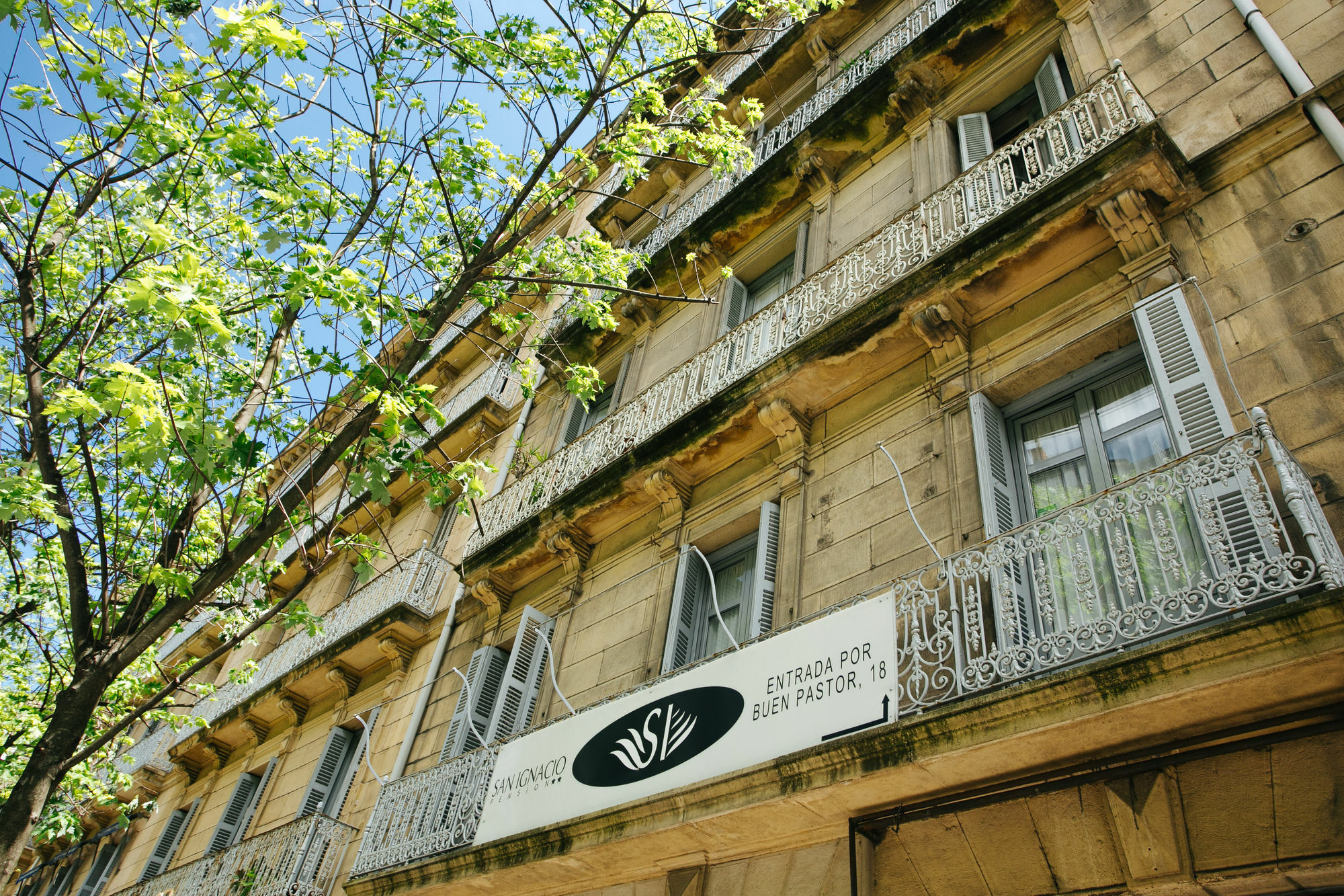Hostal San Ignacio Centro San Sebastián Dış mekan fotoğraf